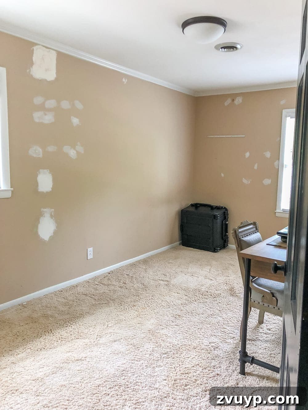 Blesser House 2019: Our 19 Most Popular Posts 3 Guest bedroom before the makeover, showing outdated decor