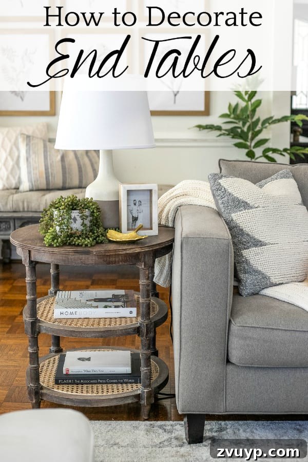Effortless End Table Decorating Ideas 8 how to decorate end tables in a living room