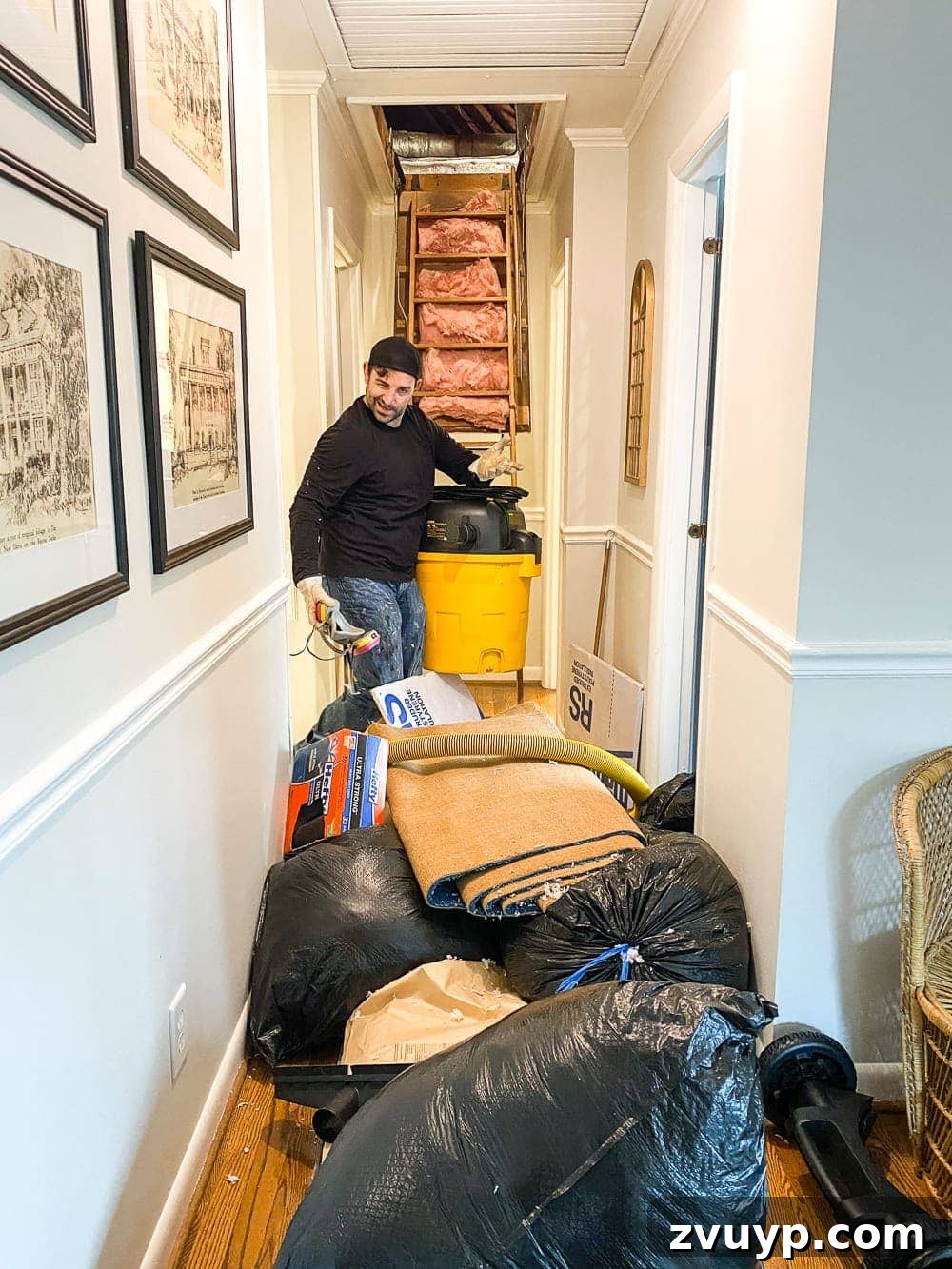 Attic Makeover: Smart Seasonal Storage and Labeling 3 Attic storage clean out