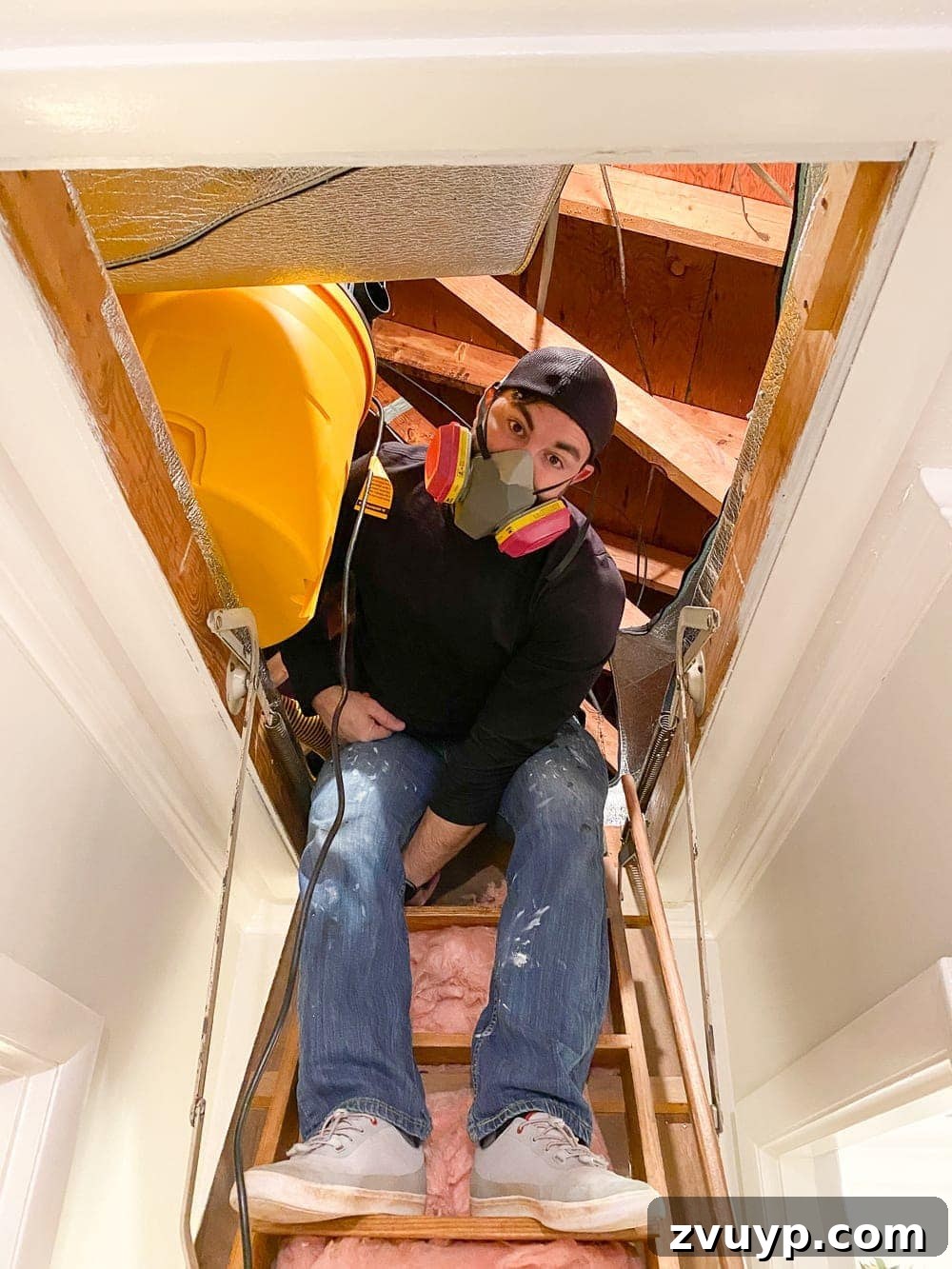 Attic Makeover: Smart Seasonal Storage and Labeling 4 attic storage clean out makeover