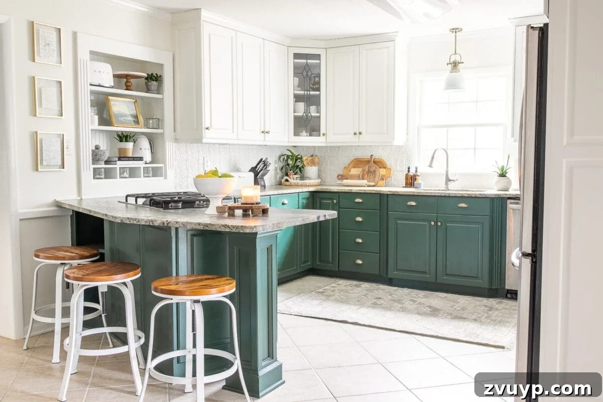 Stylish Kitchen Counters Made Simple 3 Styled kitchen countertop after decor refresh, showing organized and functional items