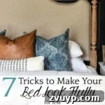 Clever Hacks for a Cloud-Like Bed on a Budget 8 7 Tricks to Make Your Bed Fluffy for Less | Tips and tricks to make your bed fluffy and full like the magazines but for less than luxury bedding without sacrificing comfort.