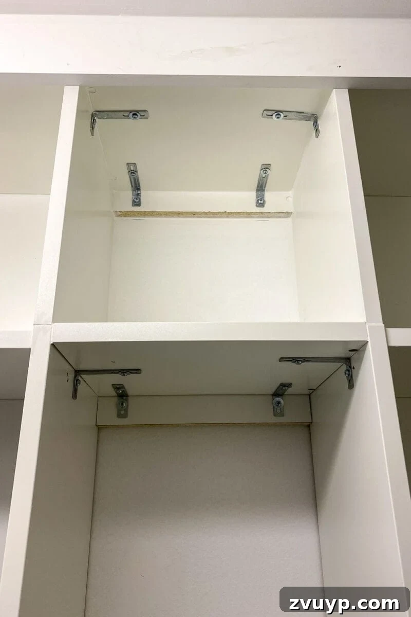 Billy Bookcase IKEA Hack: Create Your Dream Closet 13 IKEA Closets Using Billy Bookcases | A step-by-step tutorial and budget breakdown for using IKEA Billy bookcases to customize his & her closets in a master bedroom.