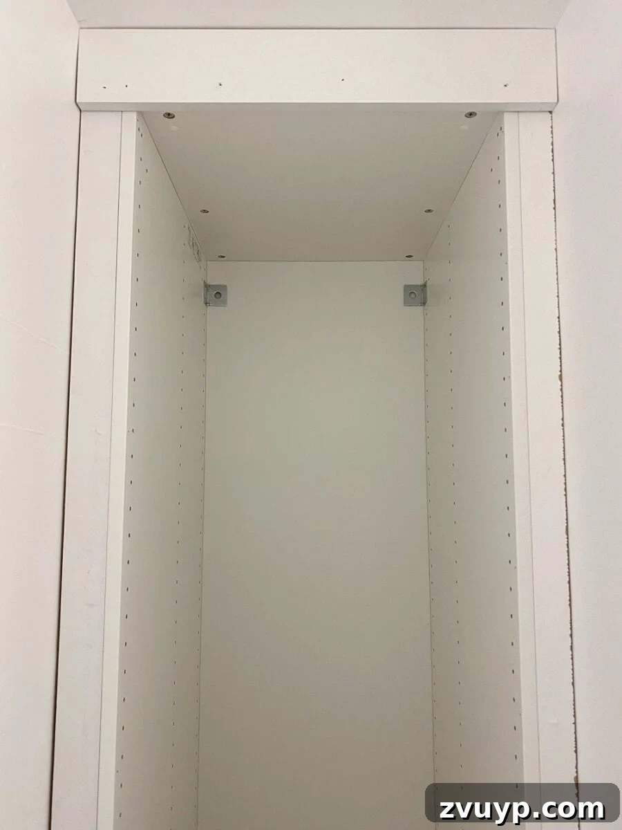 Billy Bookcase IKEA Hack: Create Your Dream Closet 14 IKEA Closets Using Billy Bookcases | A step-by-step tutorial and budget breakdown for using IKEA Billy bookcases to customize his & her closets in a master bedroom.