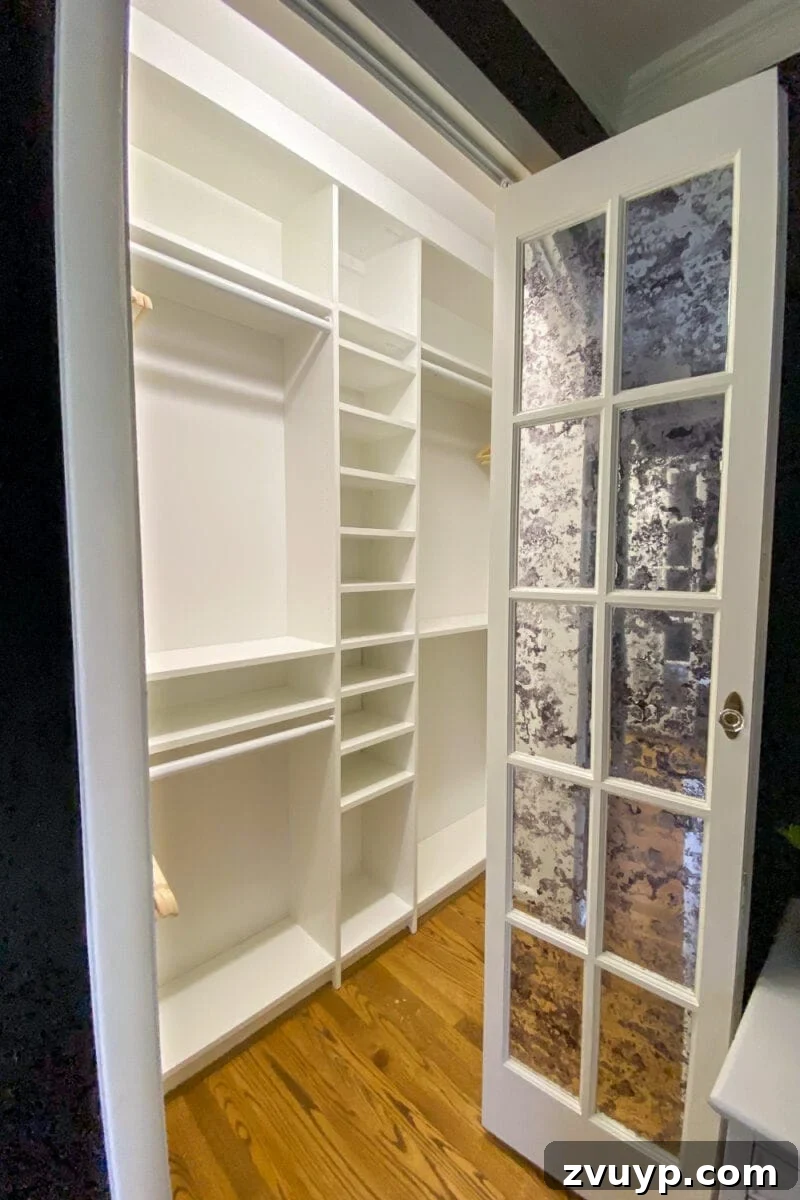 Billy Bookcase IKEA Hack: Create Your Dream Closet 16 IKEA Closets Using Billy Bookcases | A step-by-step tutorial and budget breakdown for using IKEA Billy bookcases to customize his & her closets in a master bedroom.