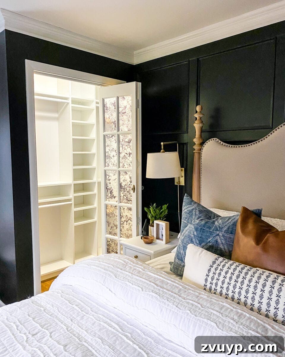 Billy Bookcase IKEA Hack: Create Your Dream Closet 18 IKEA Closets Using Billy Bookcases | A step-by-step tutorial and budget breakdown for using IKEA Billy bookcases to customize his & her closets in a master bedroom.