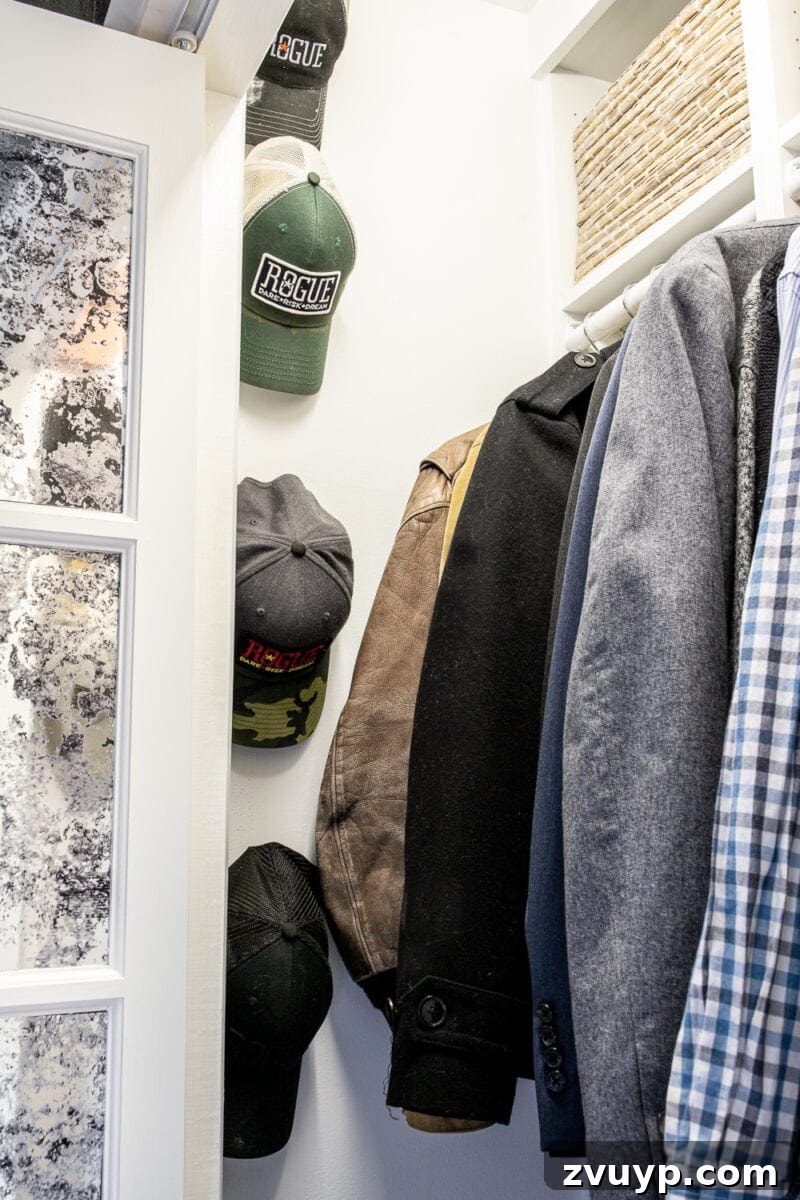 Small Master, Smart Storage: Our IKEA Closet Reveal 9 Another view of Robert's minimalist yet organized closet, showcasing the clean lines of the IKEA system.