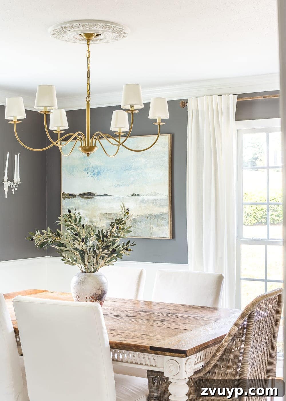 Curate Your Canvas Imaginative DIY Wall Decor 11 using oversized art as a large wall decor idea to make a room feel bigger