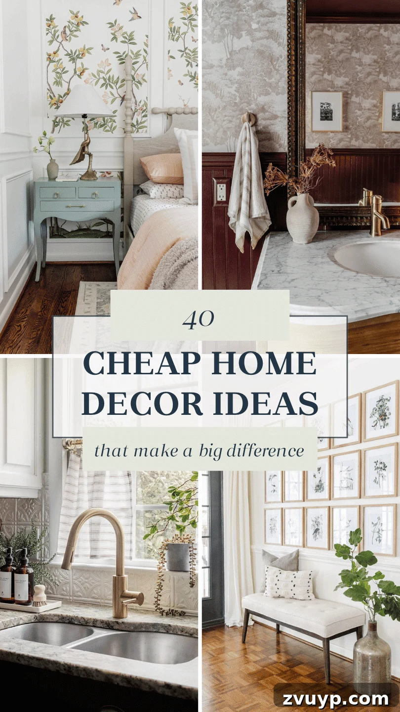 40 Clever Home Decor Upgrades Under $100 2 40 cheap home decor ideas that make a big difference