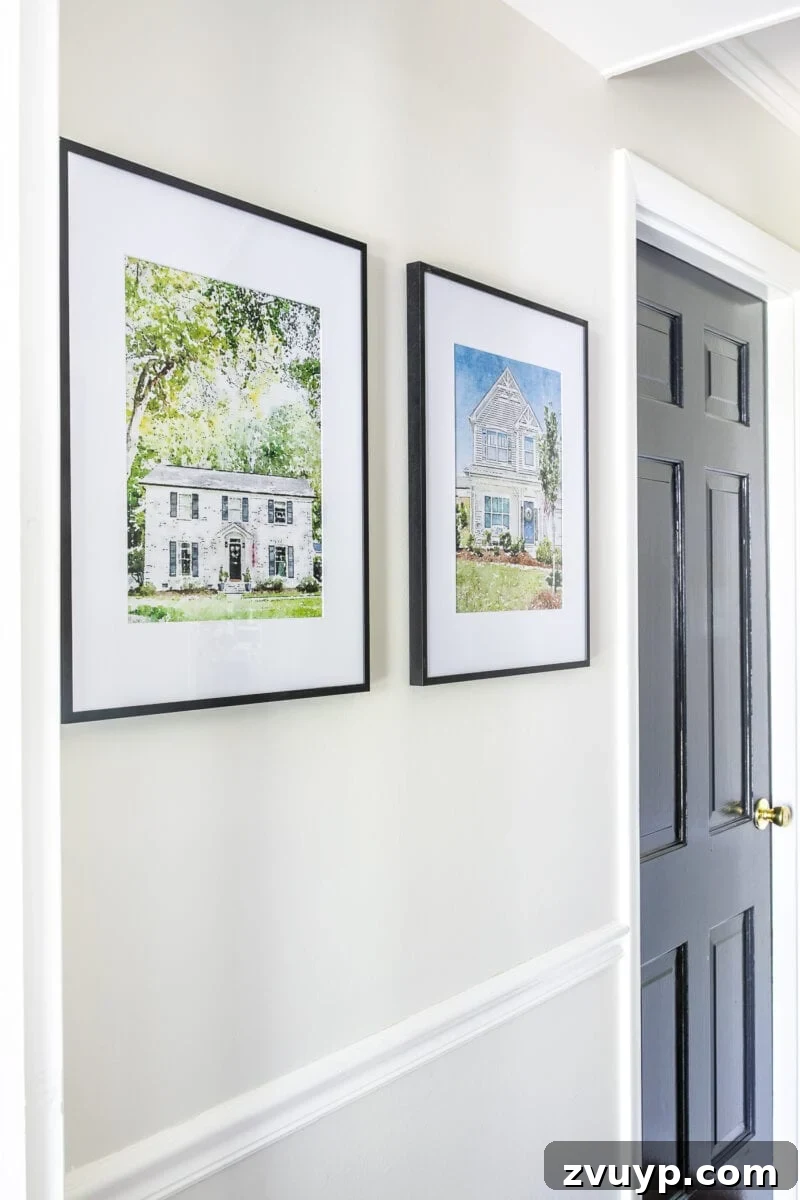 Your Home's Masterpiece: Effortless Photo Painting Techniques 6 Home Decor Idea: Photo to Painting | Create personalized wall decor by turning sentimental house photos into unique art pieces.