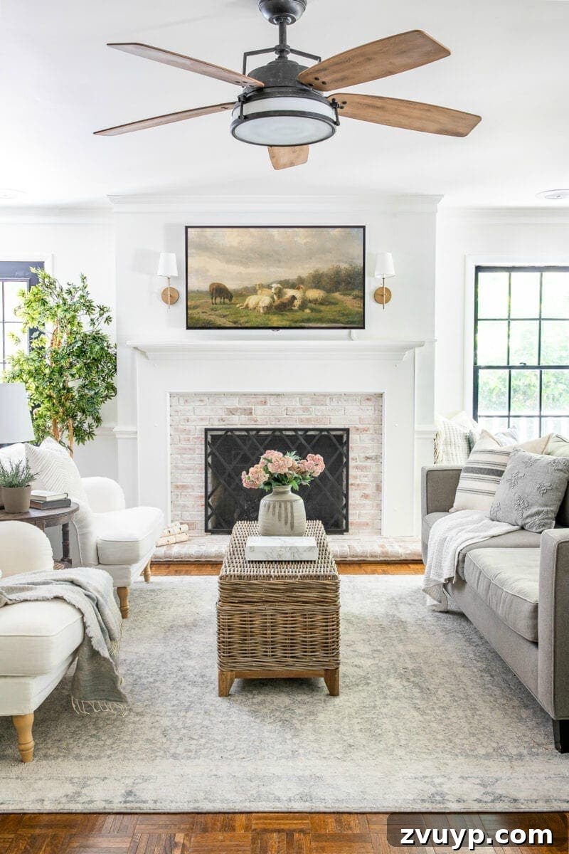 Smart TV Art Gallery Free Artwork for Every Screen 3 TV Art displayed on a smart television in a home interior setting