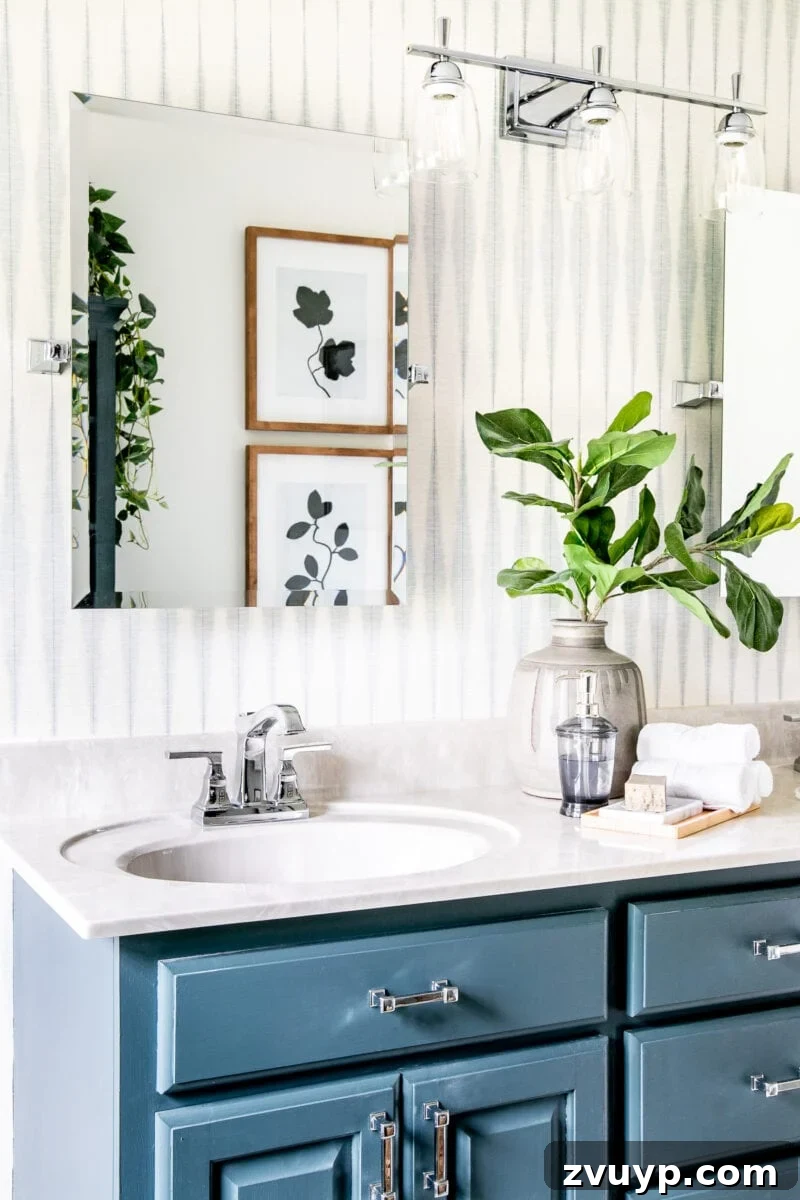 Master Bathroom Reimagined 13 Modern Master Bathroom Vanity Overview