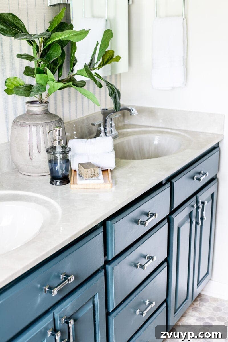 Master Bathroom Reimagined 15 Master Bathroom Cabinet Pulls Chrome