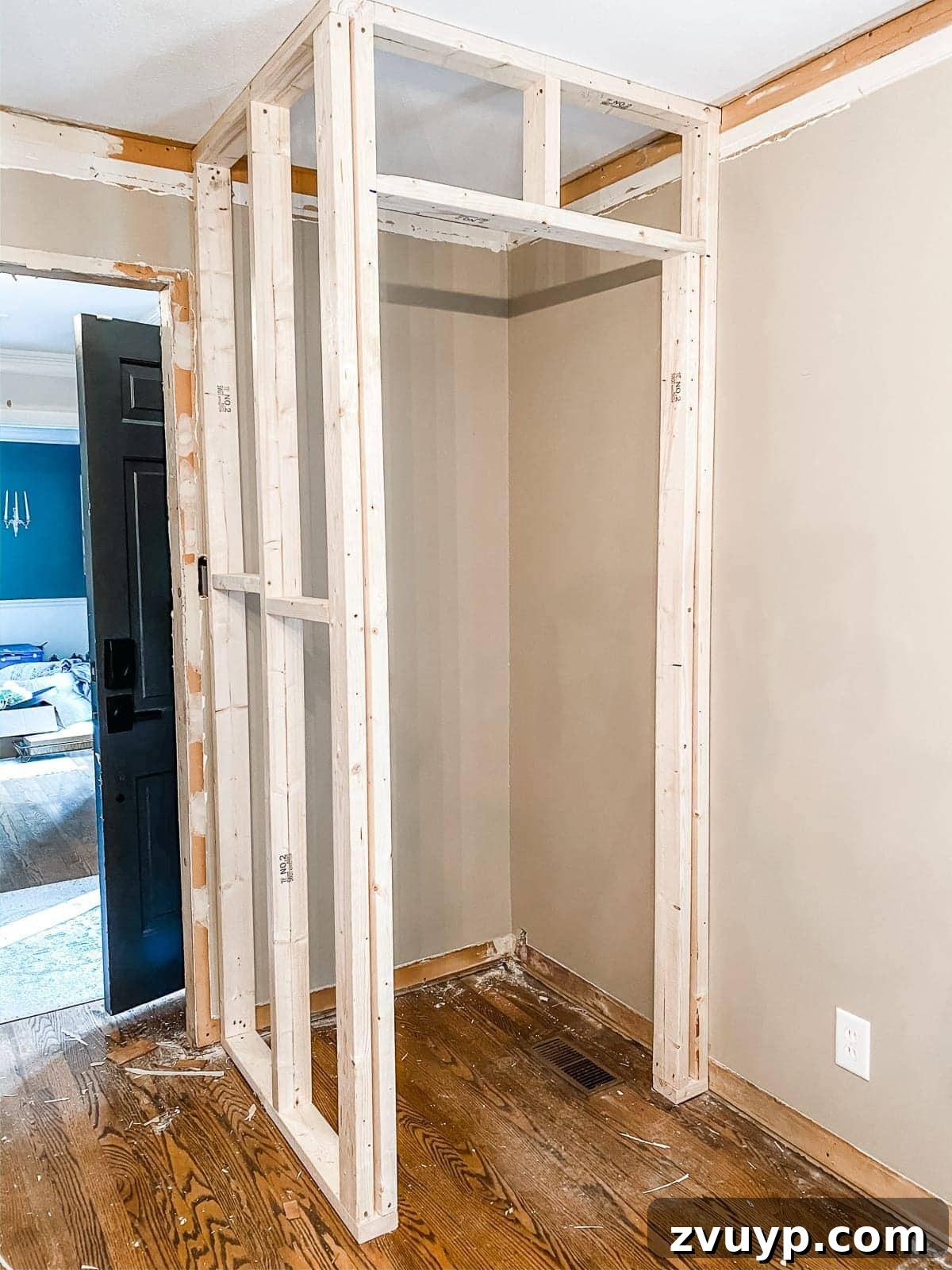 Transform Your Workspace with a DIY Office Closet 7 How to Build a Closet | A step-by-step tutorial to DIY build a closet from scratch + home office makeover progress