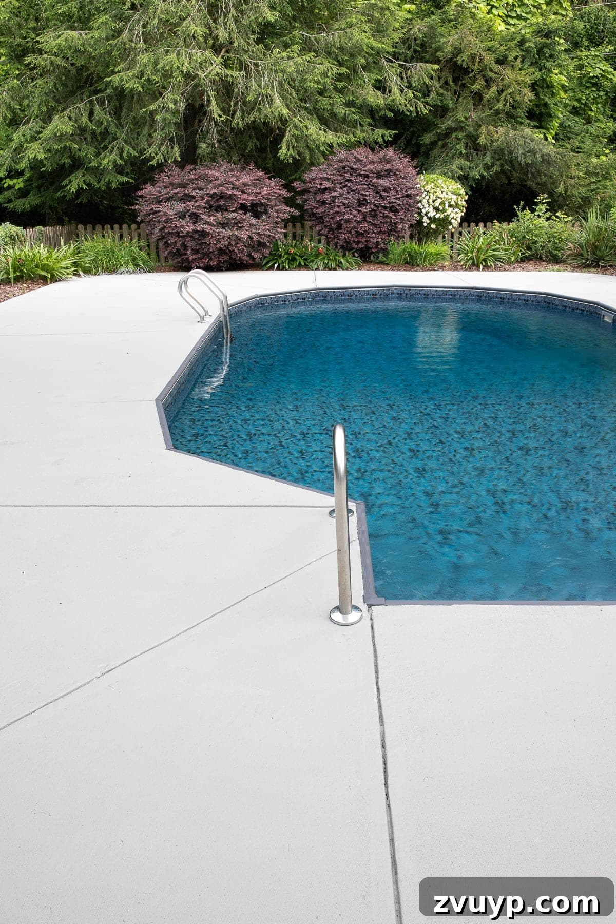 Eski Havuz ve Terasınız Yenilensin: Kendin Yap Dayanıklı Beton Boyası 24 painted concrete patio and pool deck finished and ready for play time