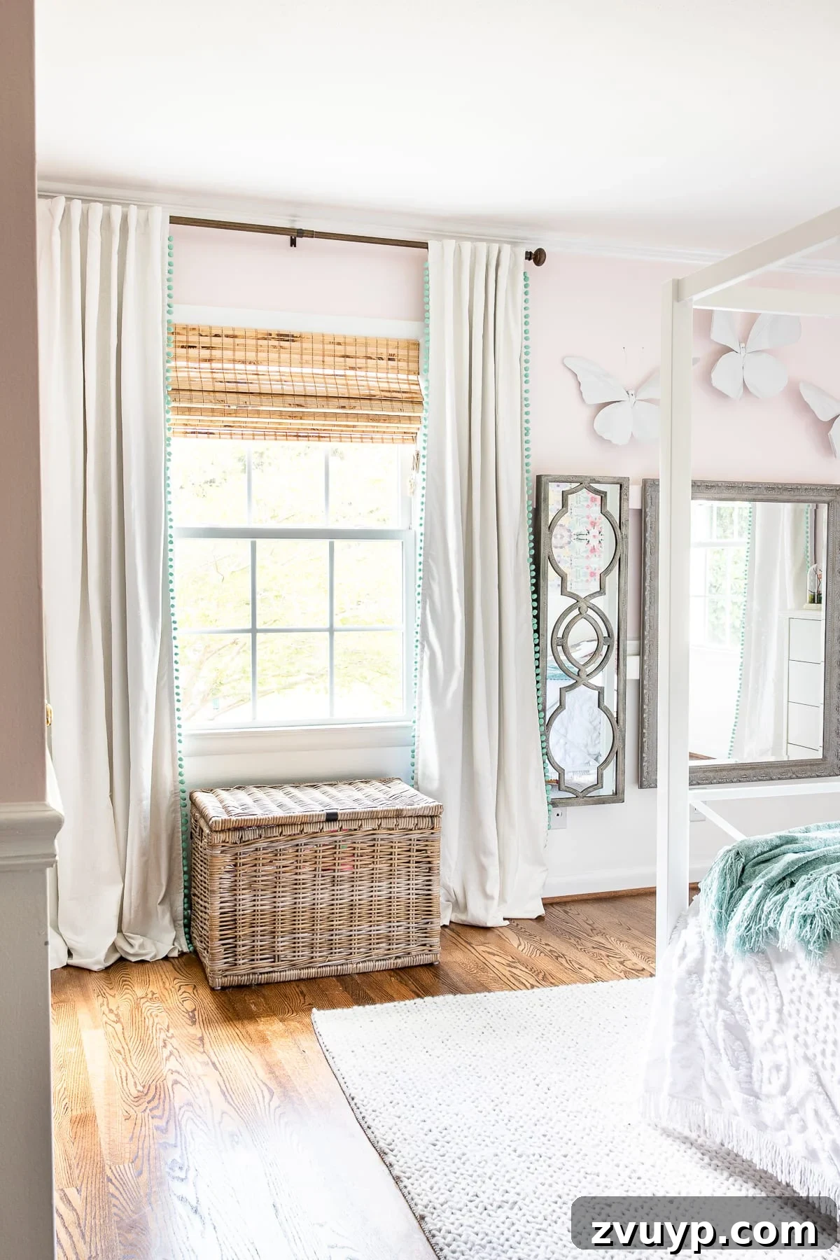 Window Treatment Wonders: My Go-To Styles and Hanging Hacks 3 A guide for hanging curtains correctly to make windows appear larger and ceilings appear taller + favorite blackout curtains, shades, and rods for less.