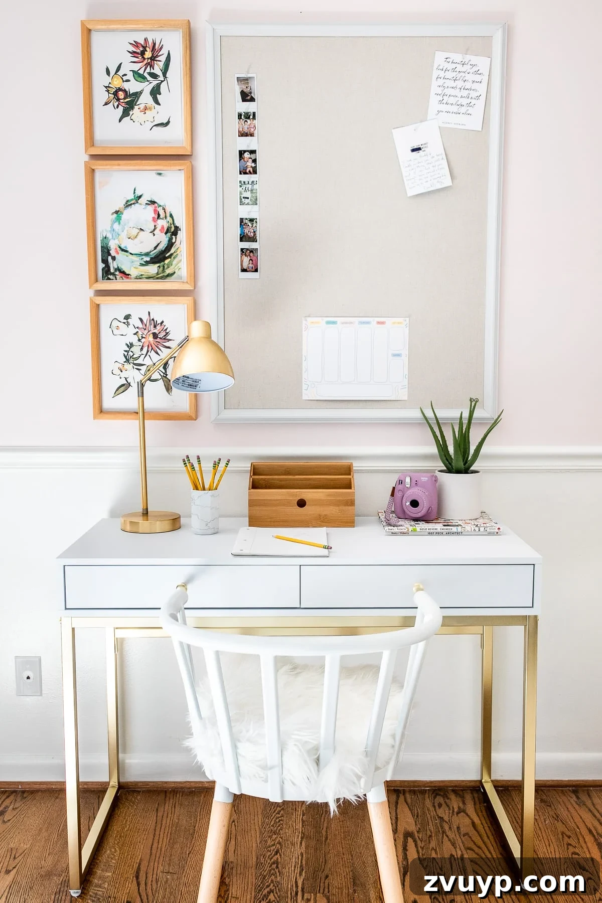 Smart Buys: Desks and Chairs for Home and Study Under $250 3 A comfortable office chair in a bright, minimalist home office setting