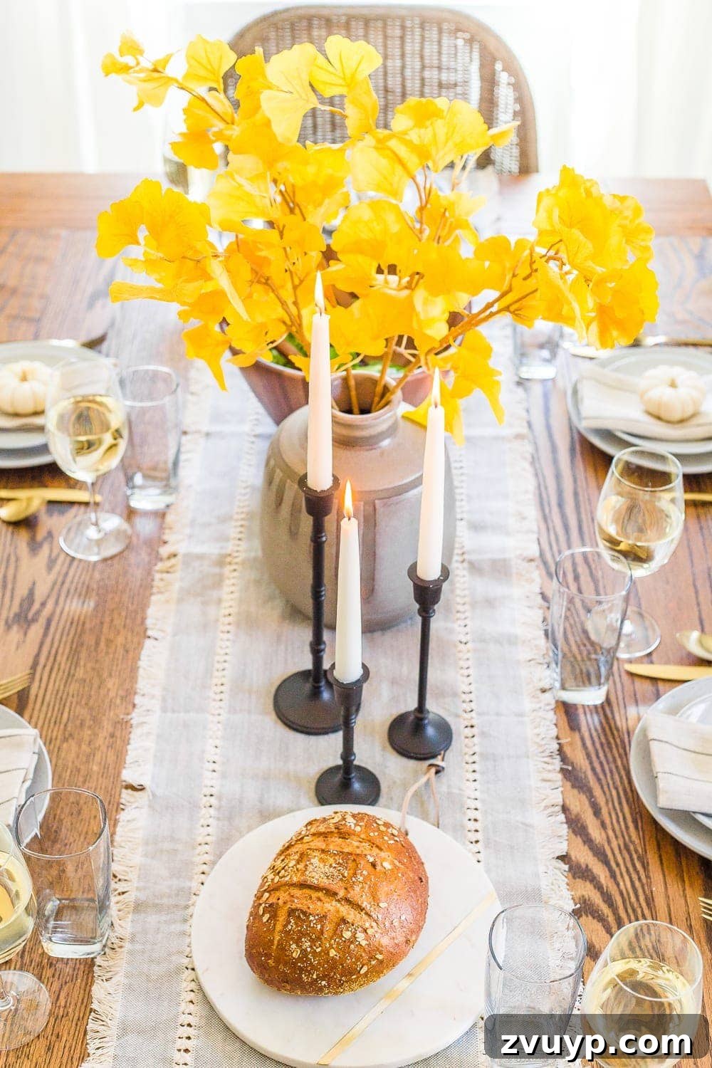 Create Your Cozy Fall Haven: DIY Decor Ideas 17 gingko leaves snipped from a tree and put in a vase for easy DIY fall decor