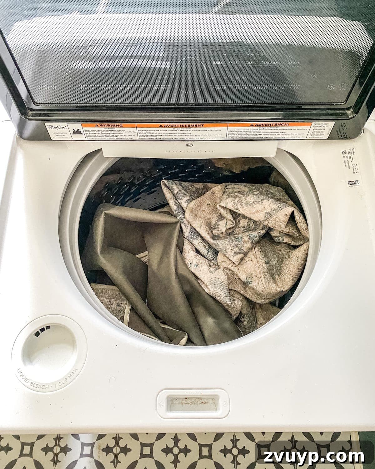 Ruggable: My Unfiltered Review 6 Ruggable in the washing machine