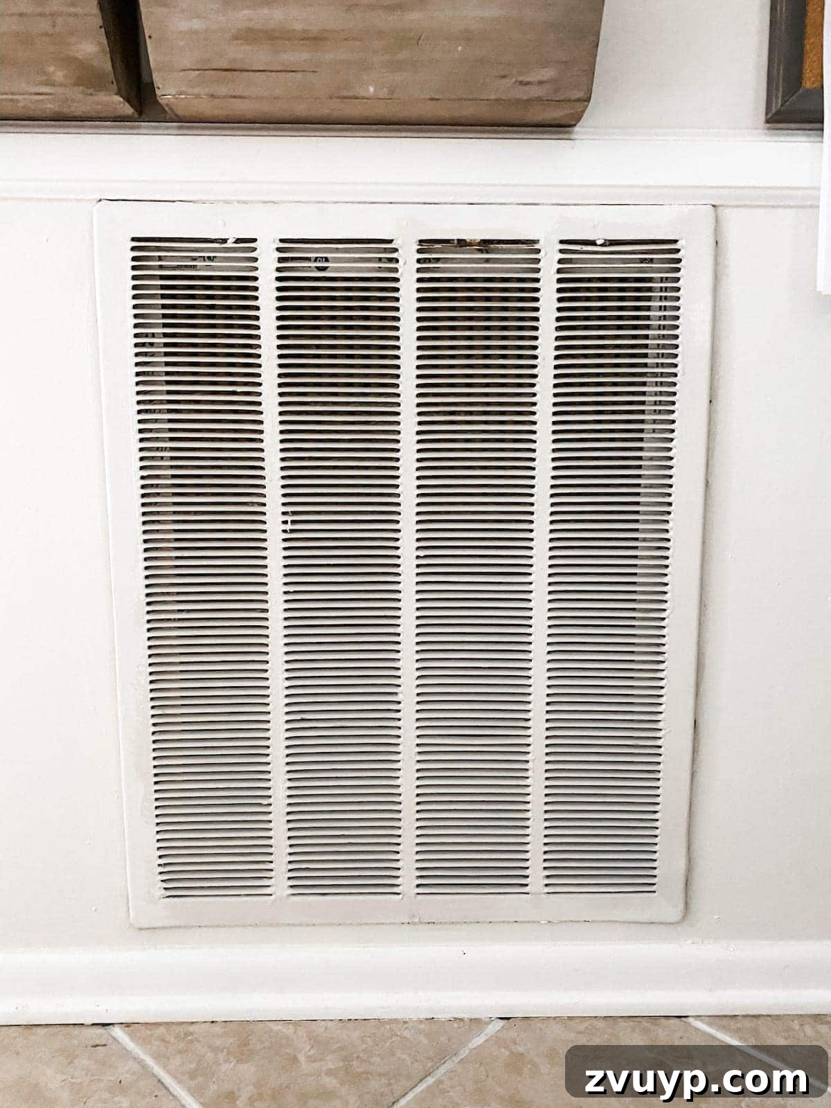 Quick Frugal Air Return Grille 2 DIY Air Return Cover and Improving Our Home's Air Quality