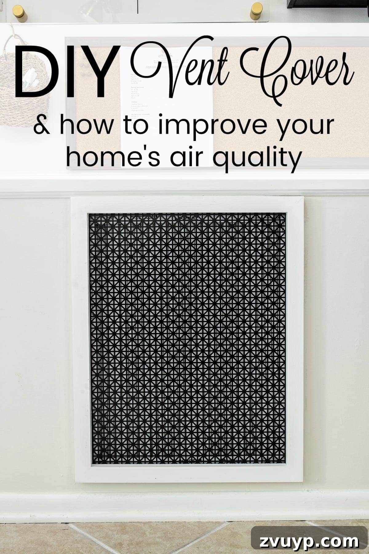 Quick Frugal Air Return Grille 13 DIY Air Return Vent Cover and How to Improve Your Home's Air Quality