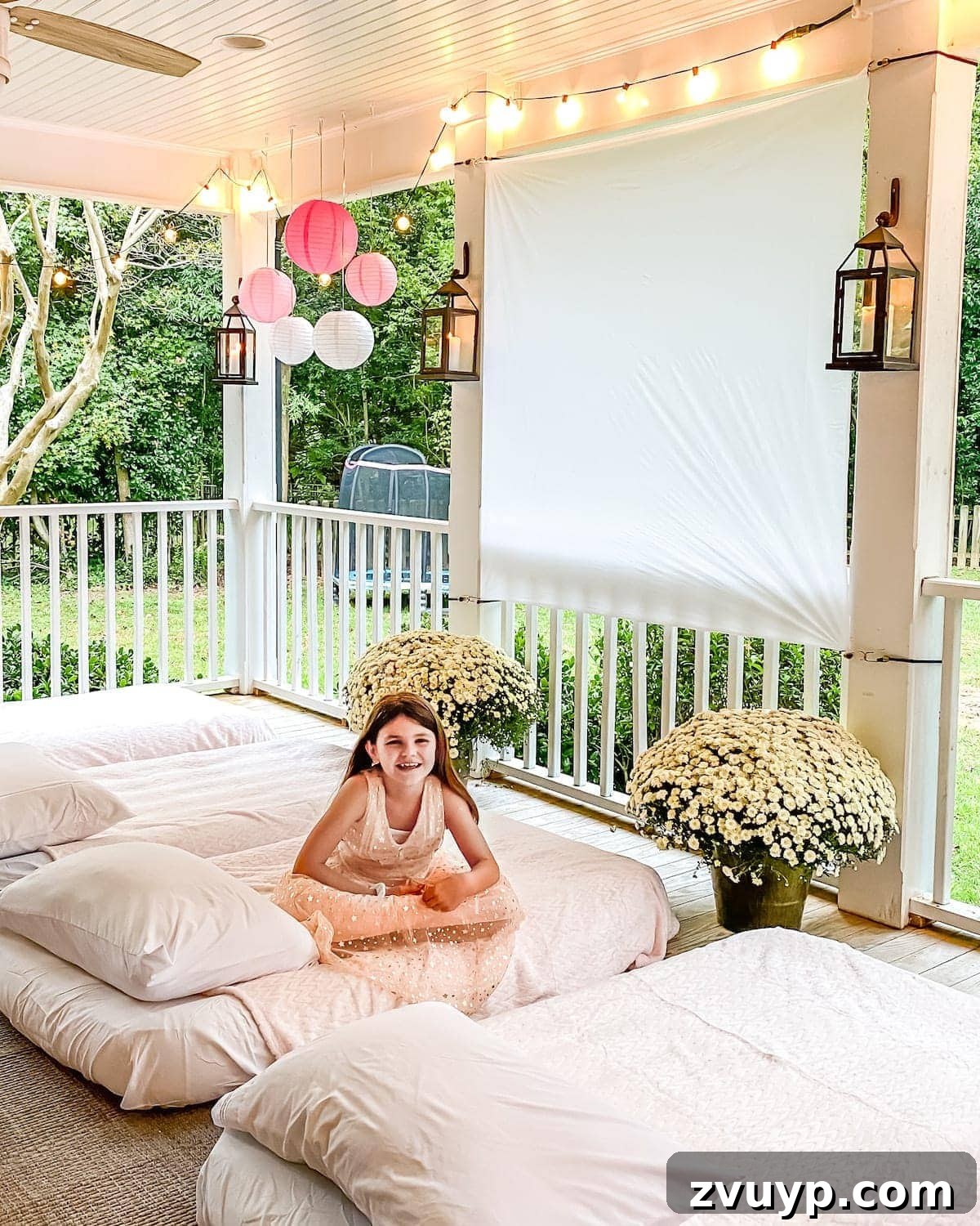 Unlock Creative Fun for Small Group Sleepovers with Walmart+ 2 Girl smiling at a sleepover party