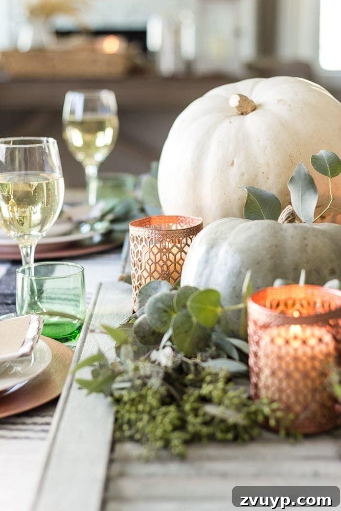 fall tablescape