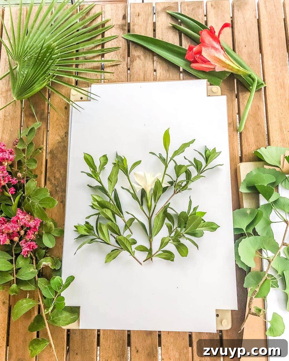 Everlasting Blooms: The Art of Preserving and Drying Flowers for Timeless Decor 9 Making pressed flower art using various dried botanicals