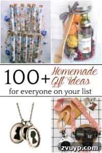 Over 100 DIY Christmas Gifts for Everyone on Your List | Over 100 brilliant DIY Christmas gifts related to homemade toys, home decor, fashion, beauty, food, and crafts. 