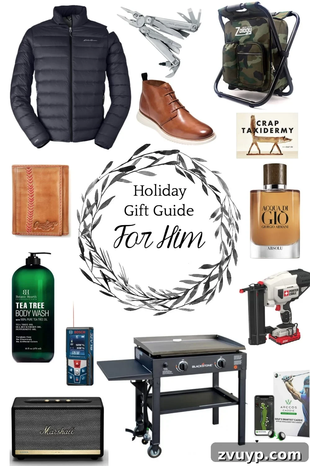 Unforgettable Christmas Gifts for Him 2 Christmas Gift Ideas for Men | Great gift ideas for all kinds of guys who love outdoors, golfing, working out, cooking, DIYing, relaxing, or just plain like to look good.