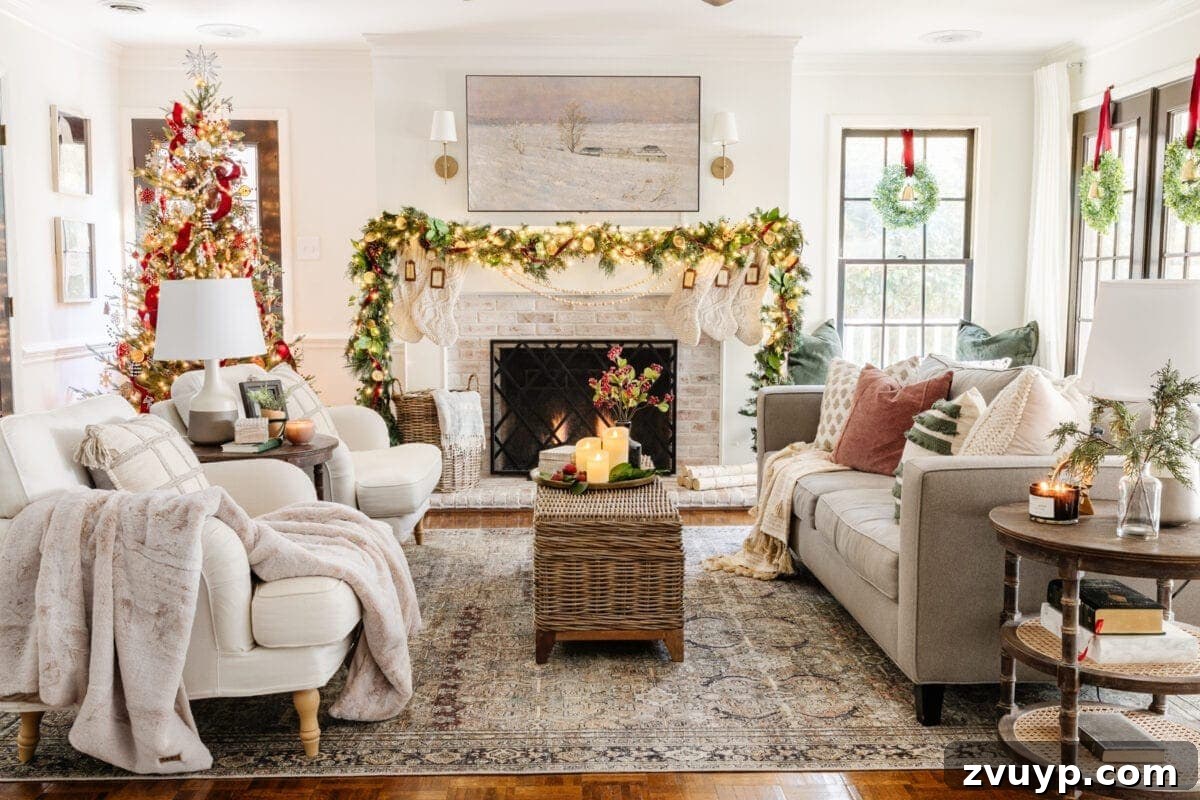 Festive Fusion: Our Modern Traditional Christmas Home 25 Beautiful Christmas Home Tour Overview