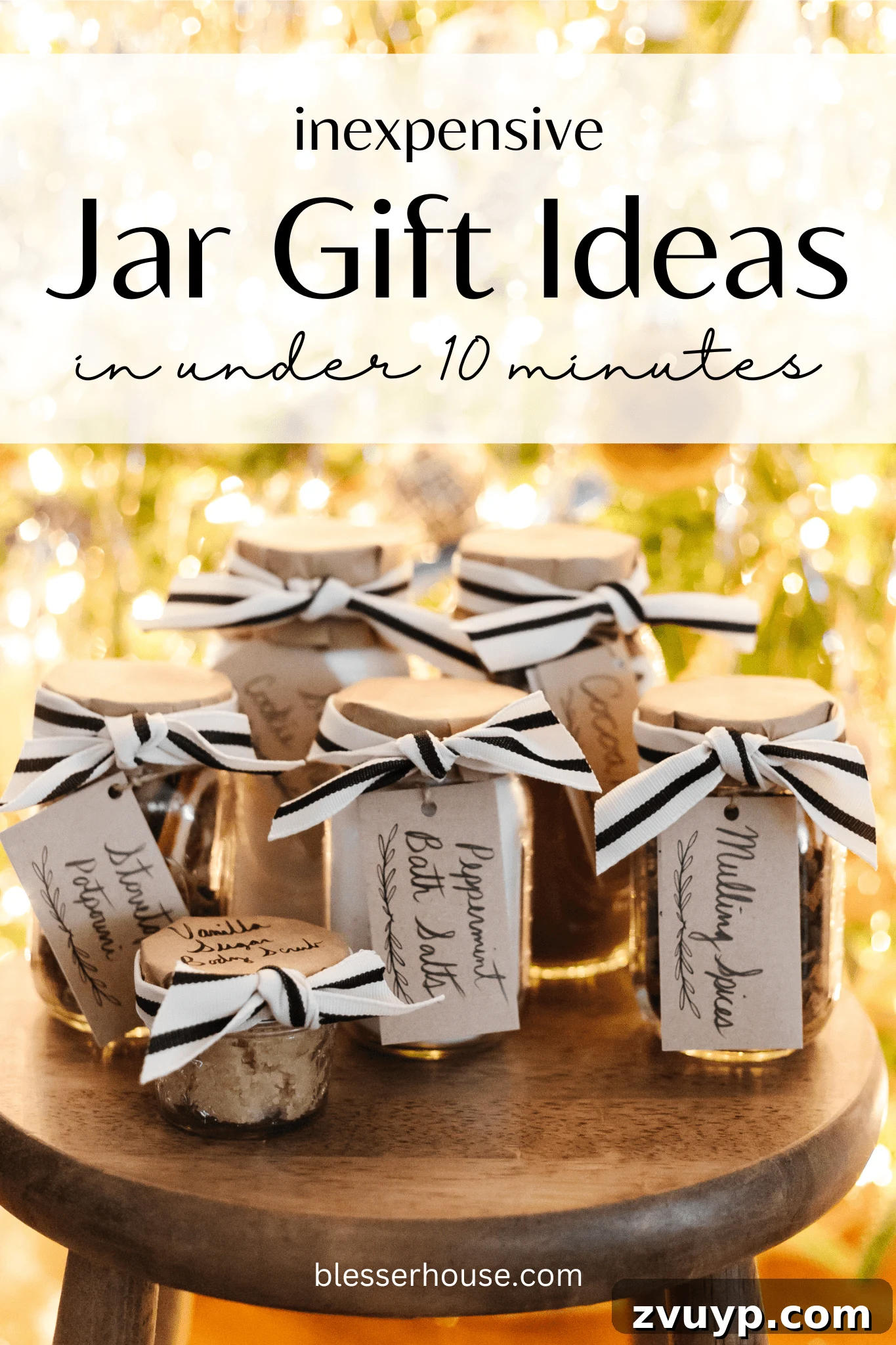 200+ Gifts Under $25: The Art of Looking Luxe on a Budget 4 mason jar gift ideas