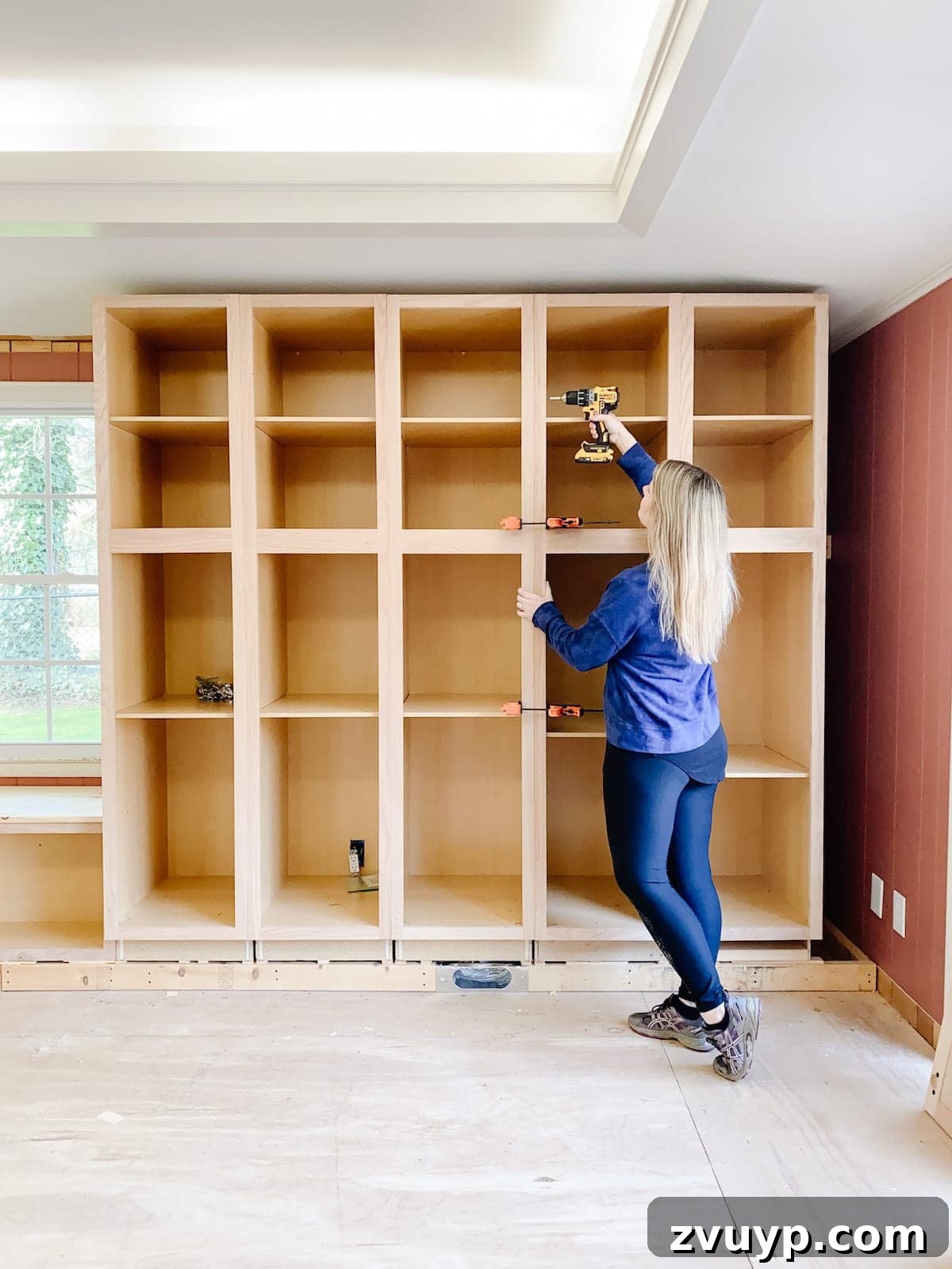 DIY Custom Built-In Storage and Window Nook 27 A selection of essential DIY tools for home improvement projects