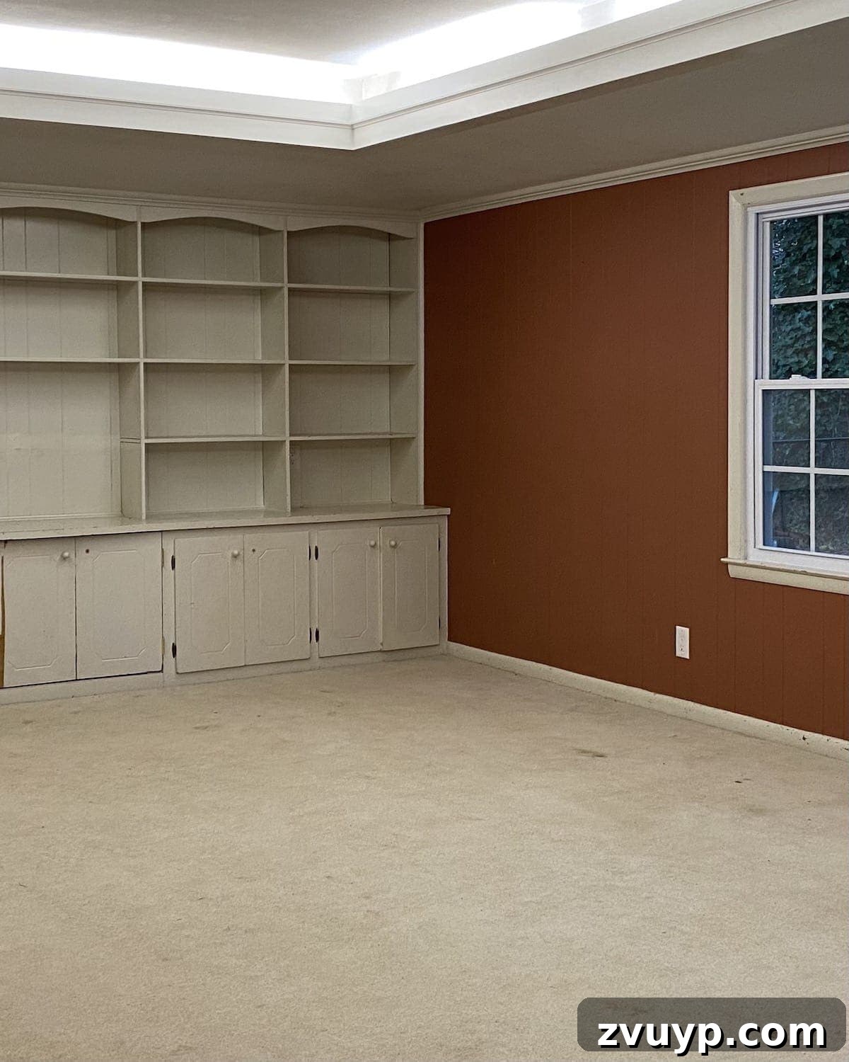 Rec Room Refresh Introducing the Blesser House Paint Collection 2 Carney Family Rec Room Before Makeover