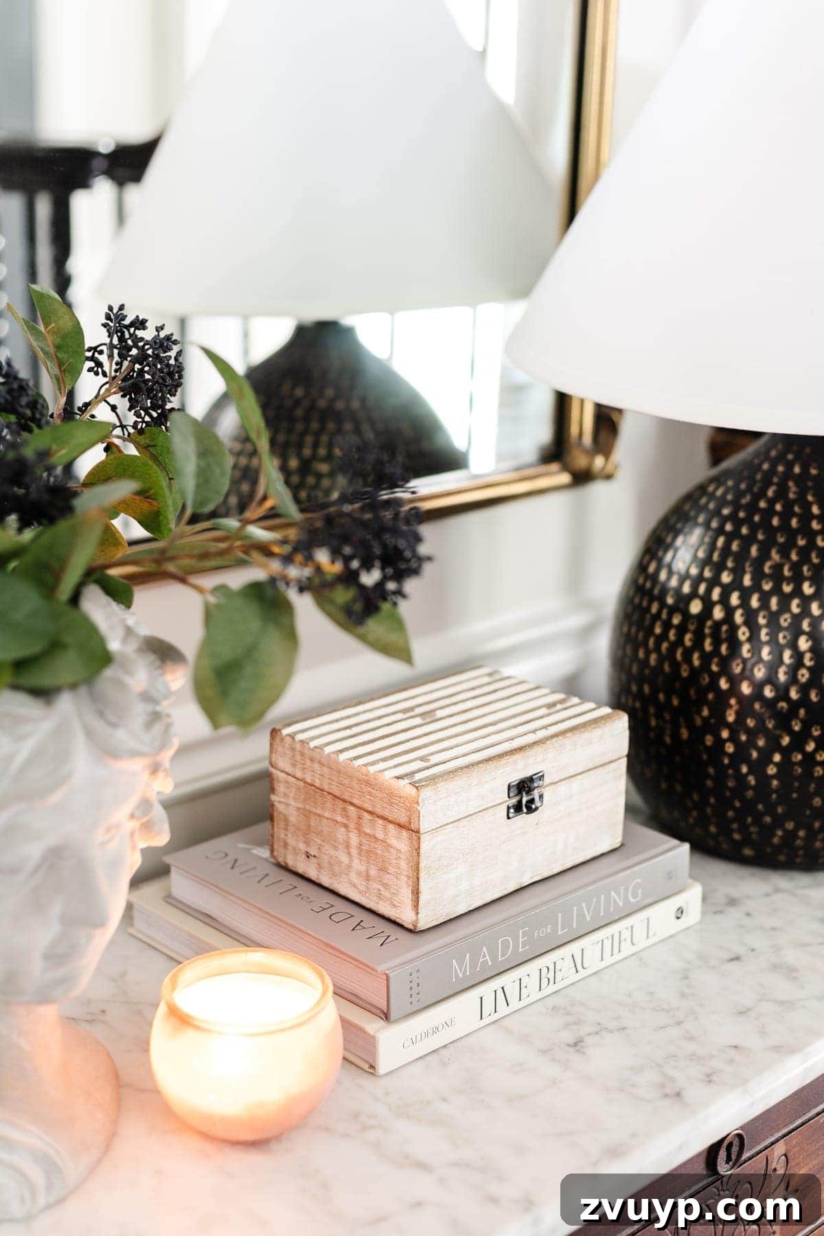 Captivating Coffee Table Books for Every Curiosity 2 Elegant coffee table with a stack of inspiring books