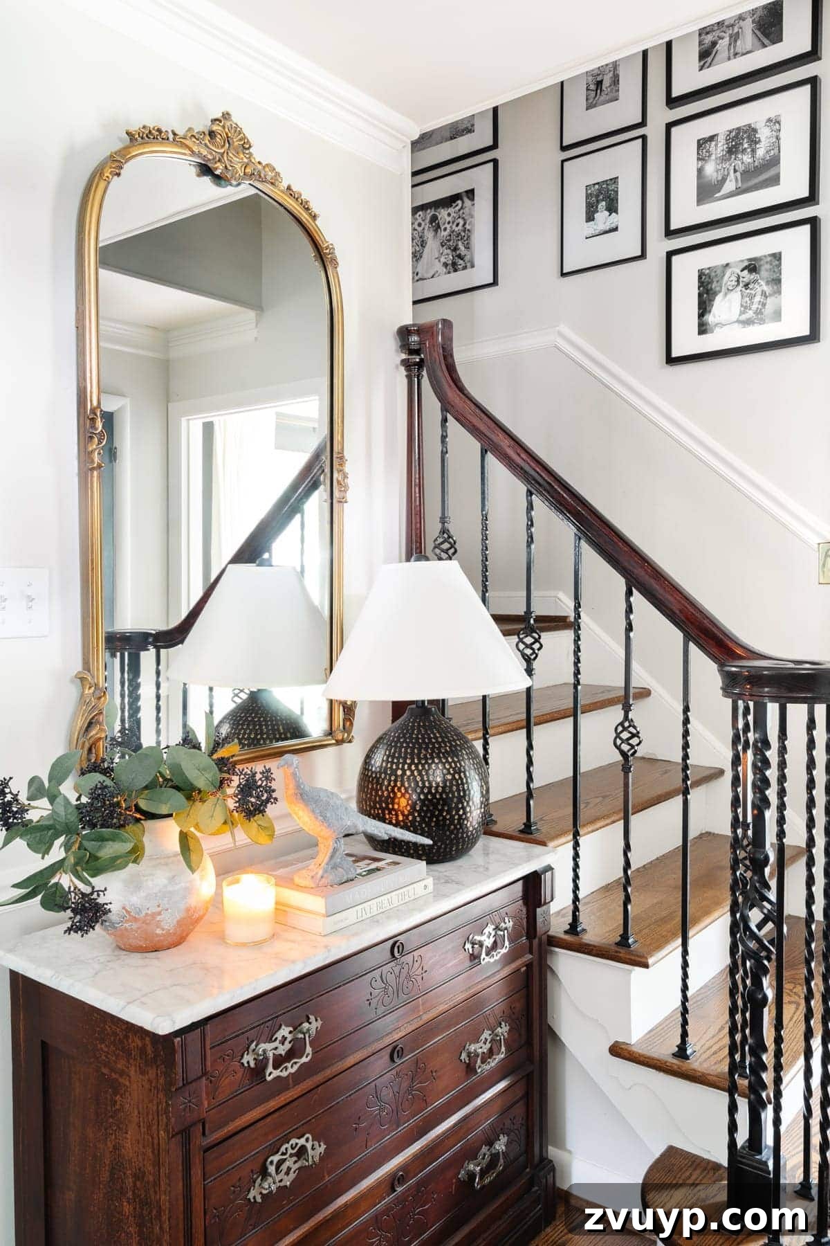 Whip Up Baking Soda Texture Paint for Infinite Decor Crafts 8 modern traditional entryway with DIY pheasant decor