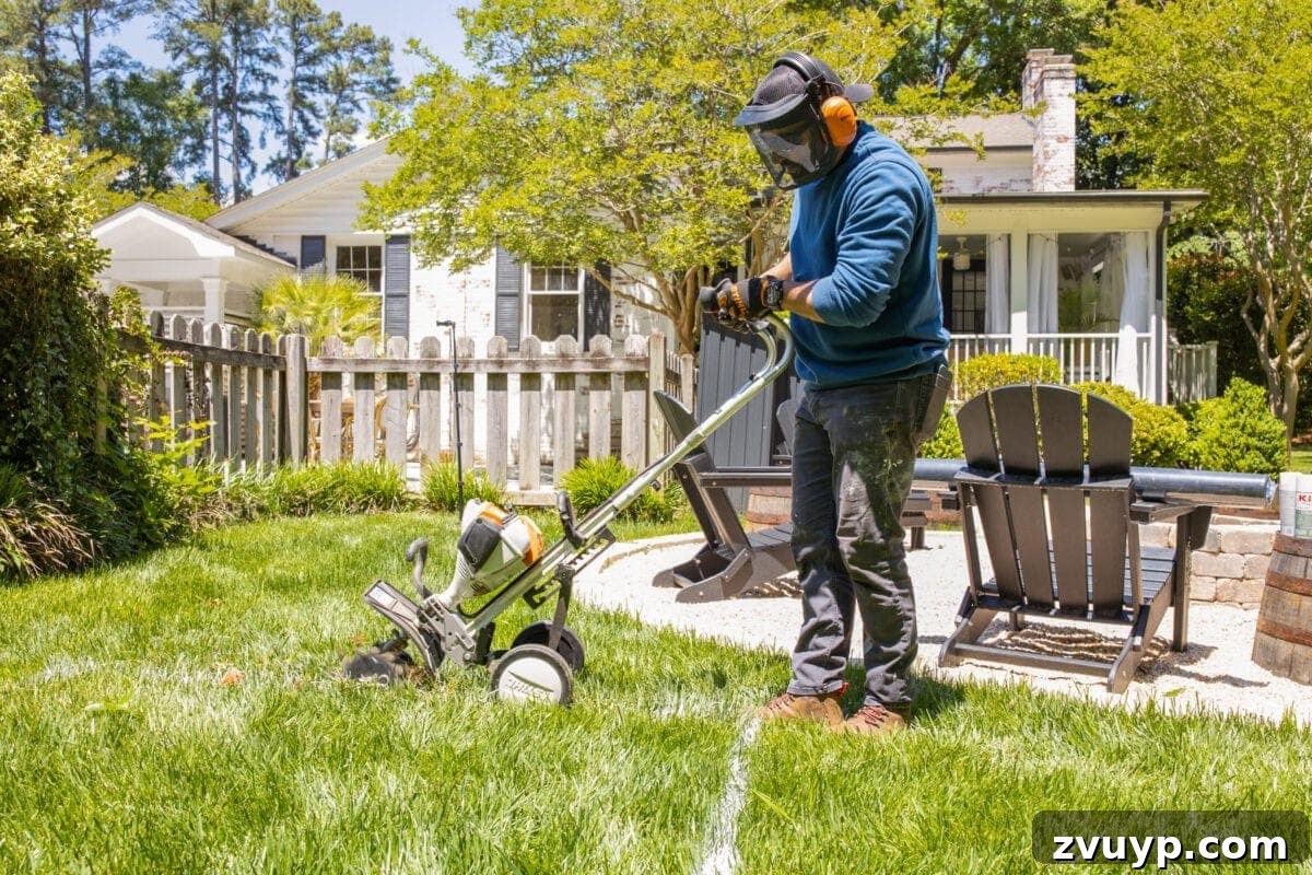 Get Rolling Build a Bocce Court in a Weekend 9 Edging the perimeter for a new backyard bocce ball court
