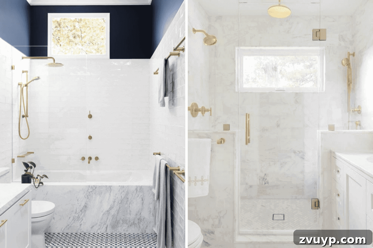 10,000 Followers' Top Picks for Bathroom Designs 3 Tub Shower Combo versus a standalone Shower design in a bathroom