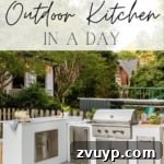 Effortless DIY Outdoor Kitchen Kit Build: Essential Tips 26 Thumbnail: DIY outdoor kitchen kit build in a day, showcasing a quick and efficient installation.