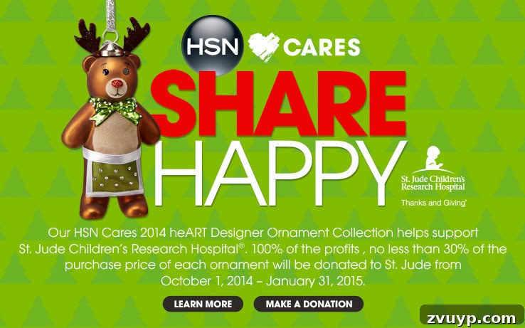The Ultimate Craft Lover's Gift Guide and a $100 HSN Gift Card Giveaway 13 HSN Cares 2014 heART Designer Ornament Collection