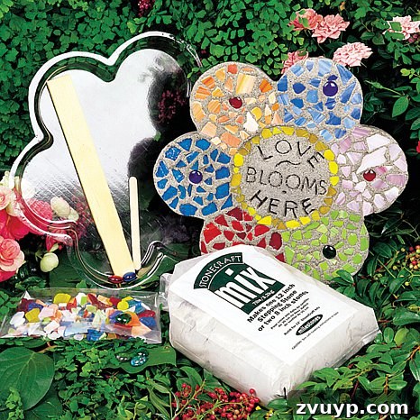 The Ultimate Craft Lover's Gift Guide and a $100 HSN Gift Card Giveaway 9 Mosaic Flower Stepping Stone Kit