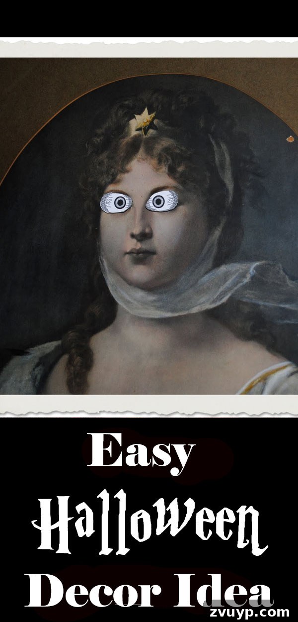 Haunting Eyes Halloween Wall Art 3 Creative Halloween Decor Ideas - DIY Spooky Eyes for Your Home