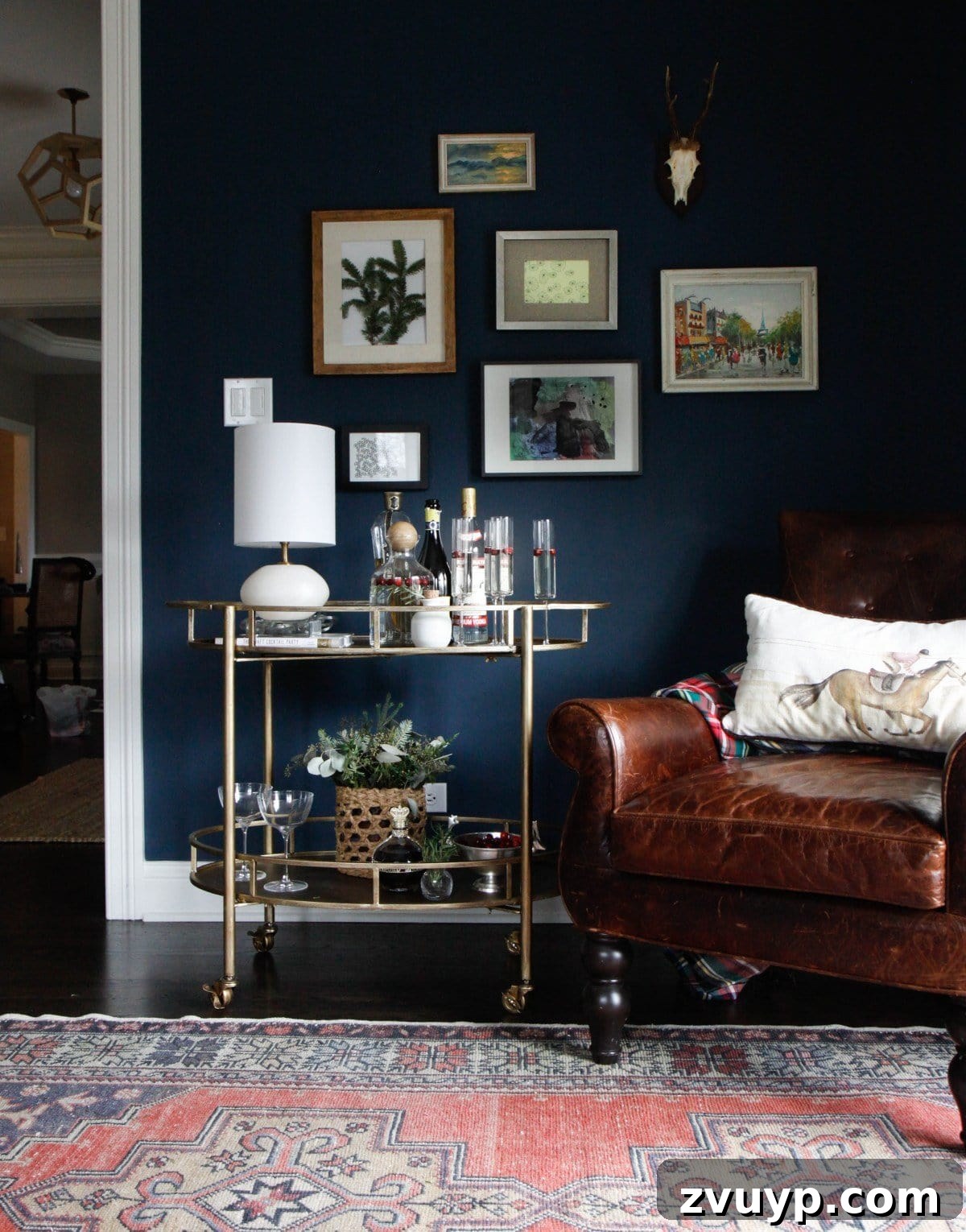Designer Approved Shades of Navy Blue 12 Farrow and Ball Hague Blue - Park & Oak Design
