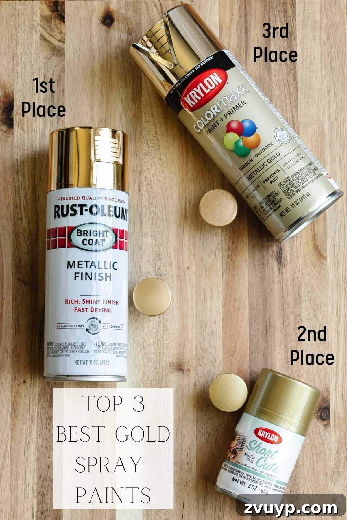 The Definitive Ranking of Gold Spray Paints 3 Top 3 best gold spray paints for stunning DIY makeovers