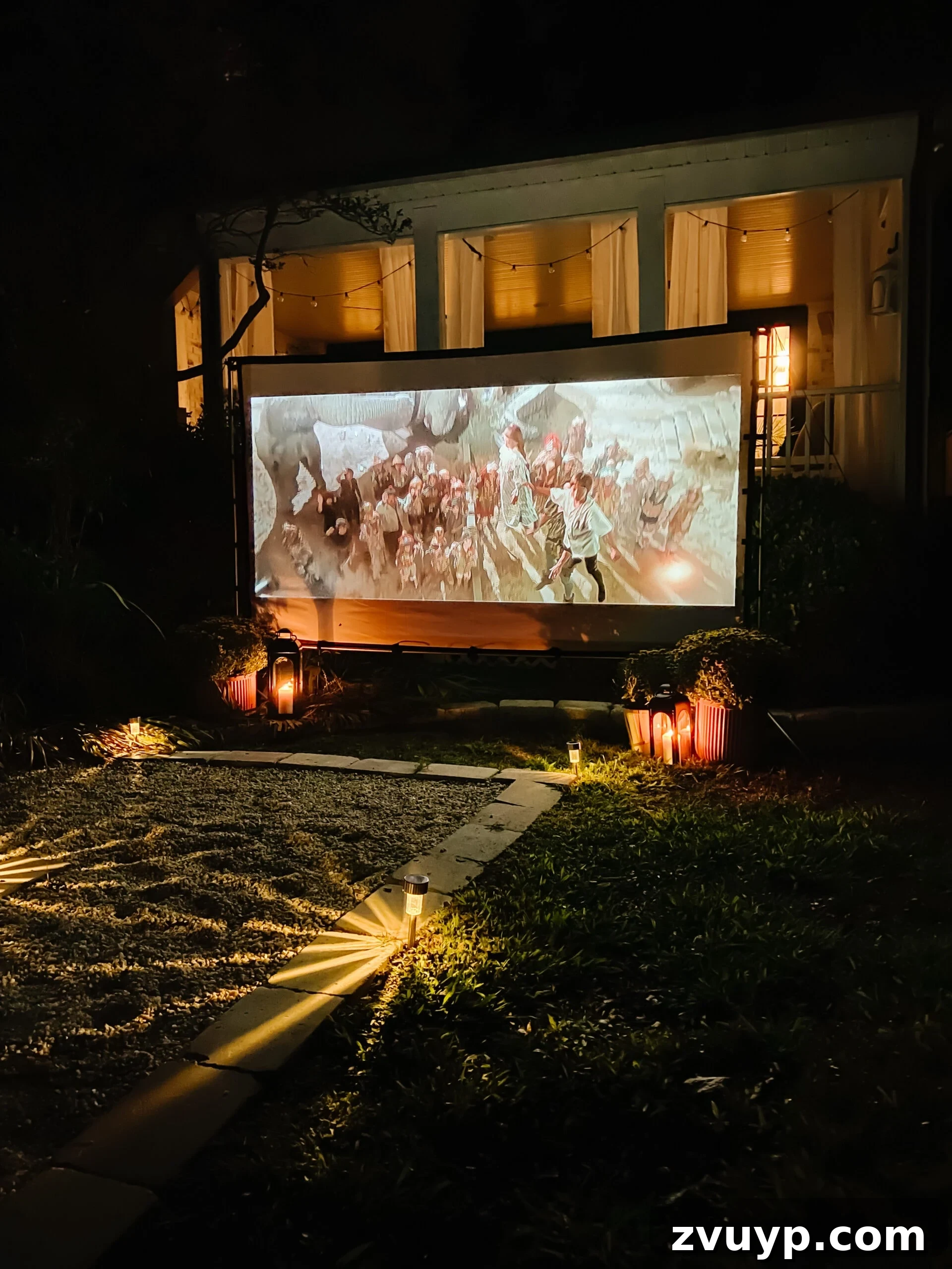Create an Epic Backyard Movie Night Without Breaking the Bank 12 backyard movie night