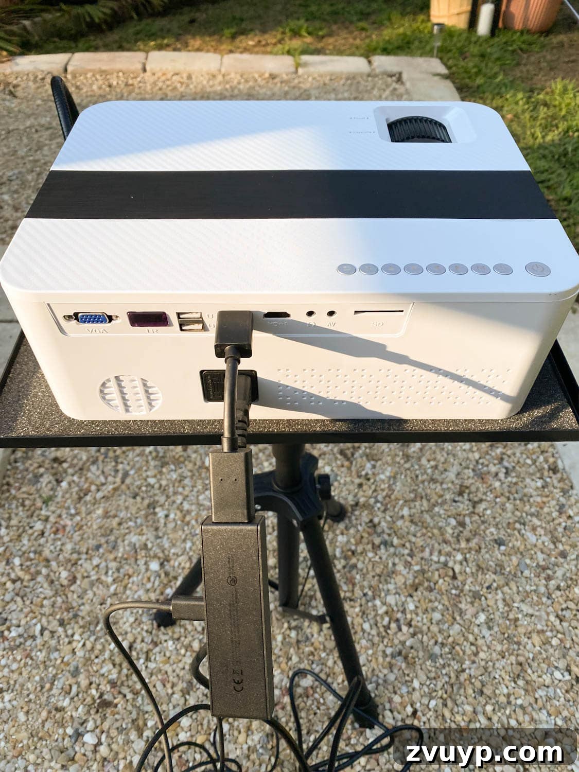 Create an Epic Backyard Movie Night Without Breaking the Bank 5 How to stream movies for a backyard movie night on an outdoor projector screen