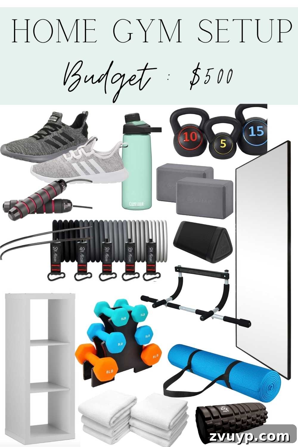 Crafting Your Dream Home Gym, One Budget-Friendly Piece at a Time 5 home gym equipment setup for $500