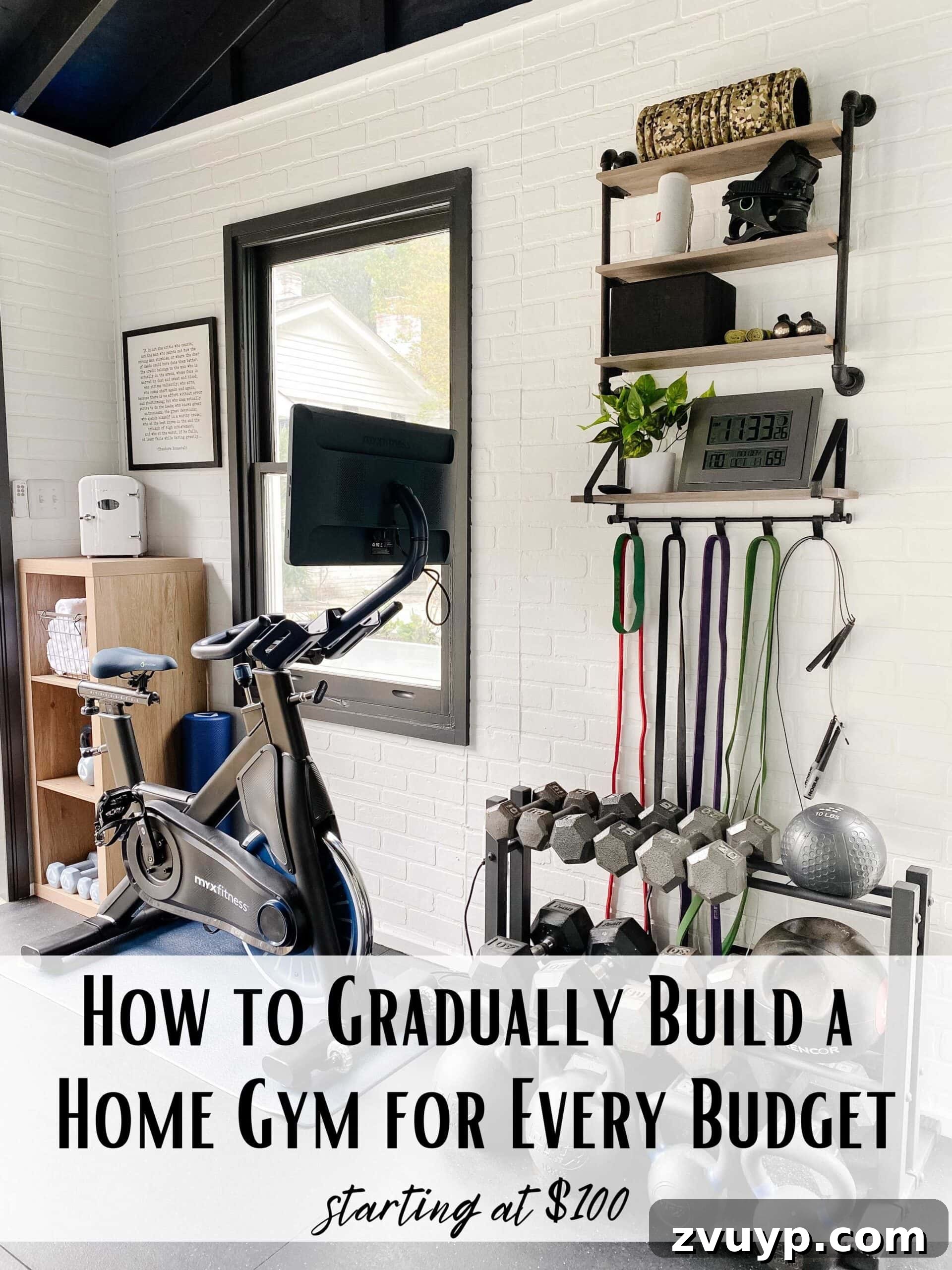 Crafting Your Dream Home Gym, One Budget-Friendly Piece at a Time 8 How to Gradually Build a Home Gym for Every Budget Starting at $100