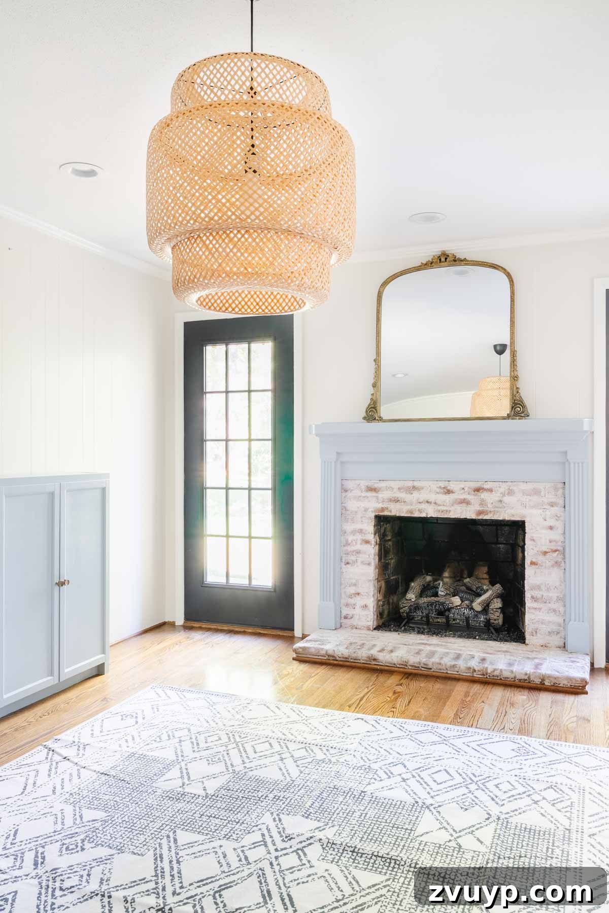 Blue-Grey Hues for a Tranquil Home Oasis 2 Romabio Carolina Sky in playroom - a calming blue grey paint color