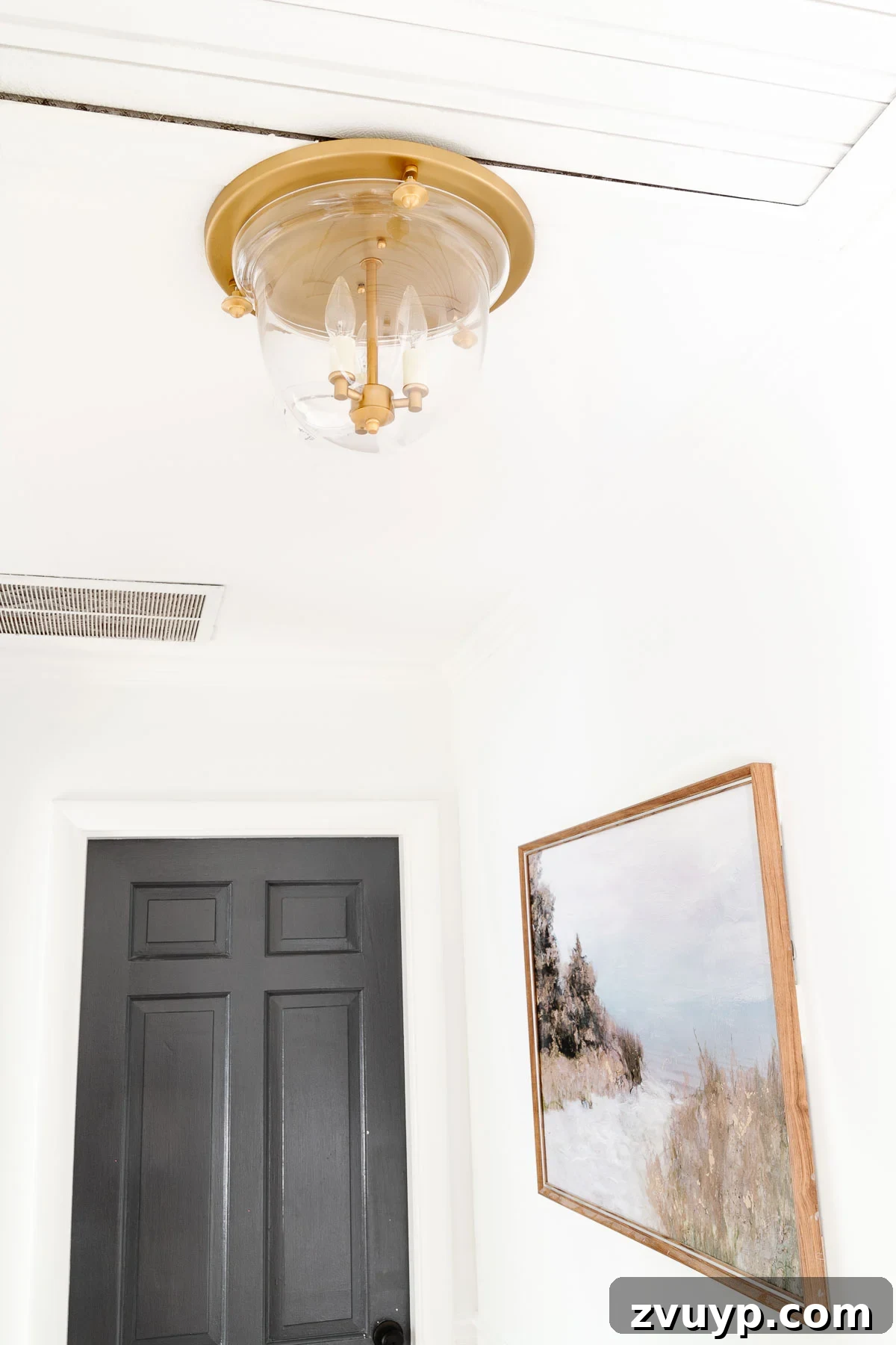 Ditch the Dome Stylish Flush Mount Replacements for Every Budget 6 bell lantern flush mount light in hallway